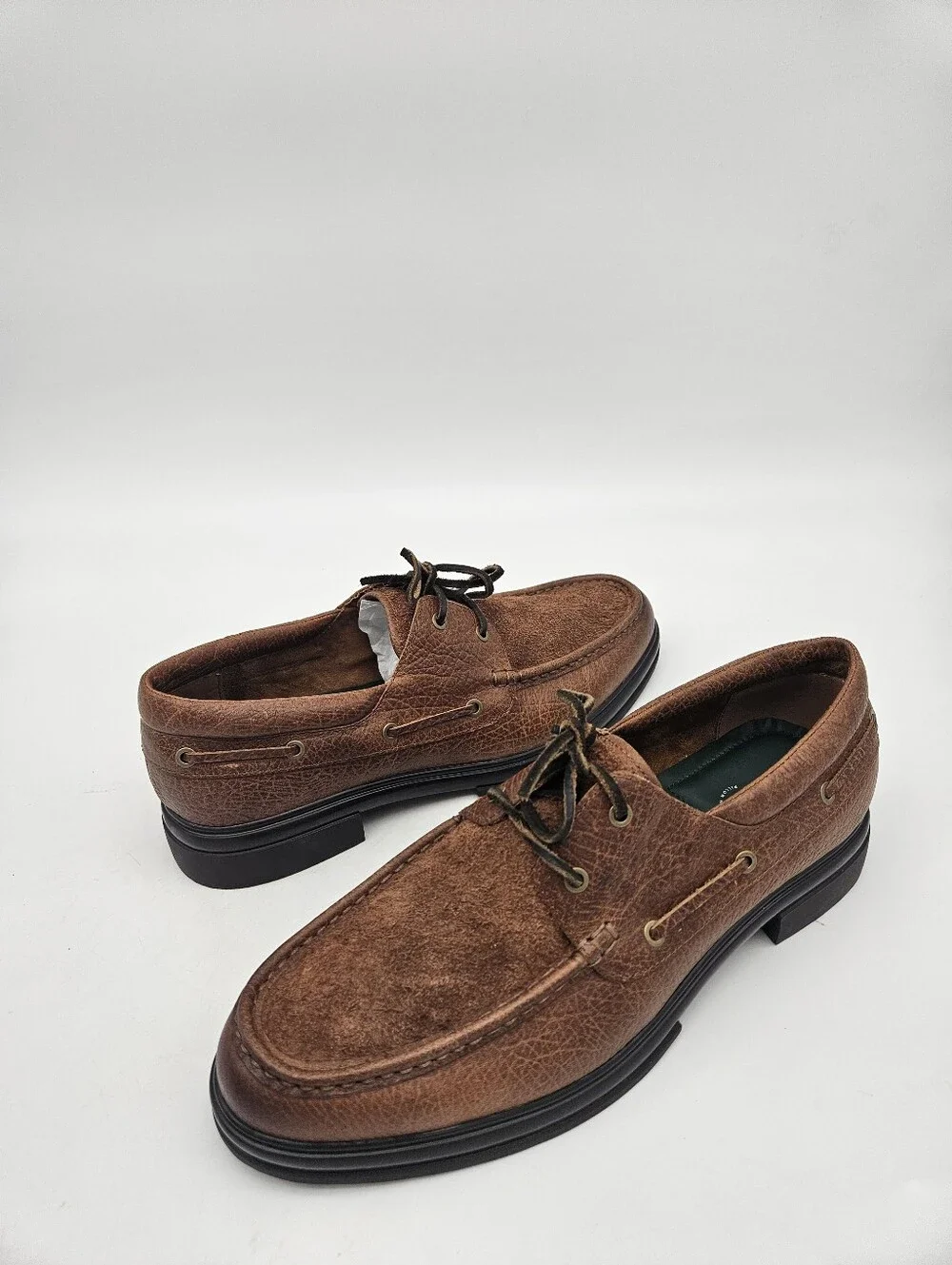 ALDO Seaexplorer Black Dress Shoes Men's Size 13 Cognac MH13004